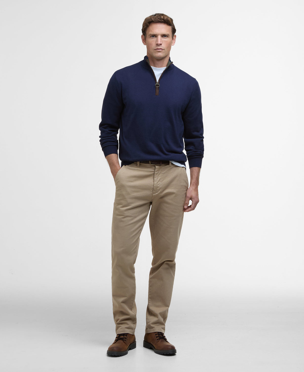 Bayfield Knitted Half Zip Jumper