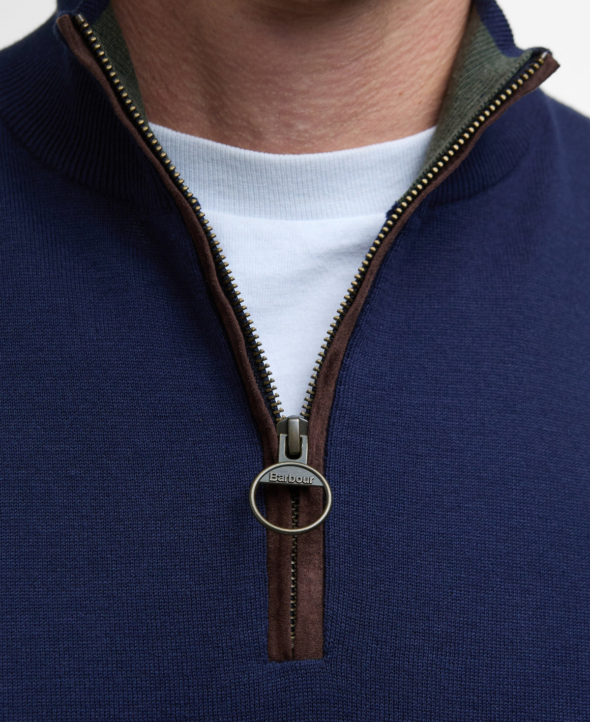 Bayfield Knitted Half Zip Jumper