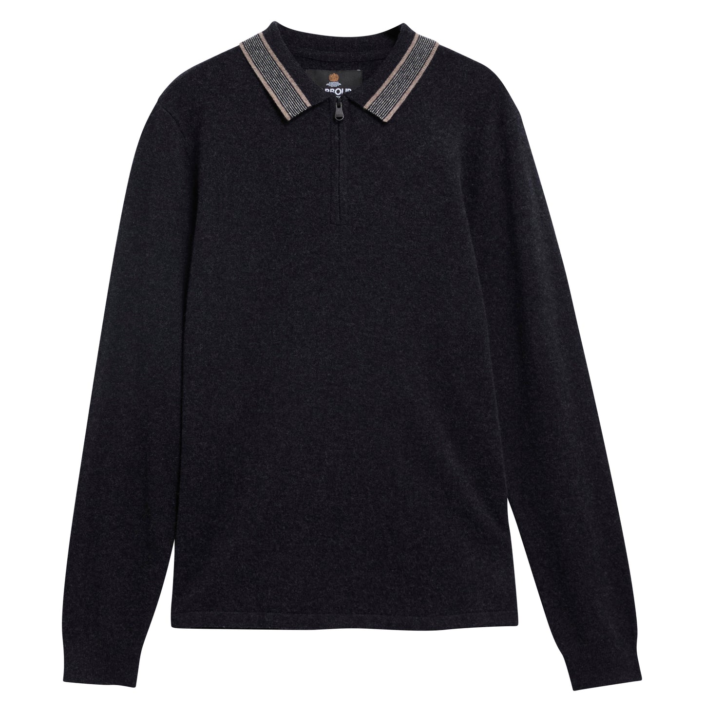 Newport Long-Sleeved Knitted Polo Shirt