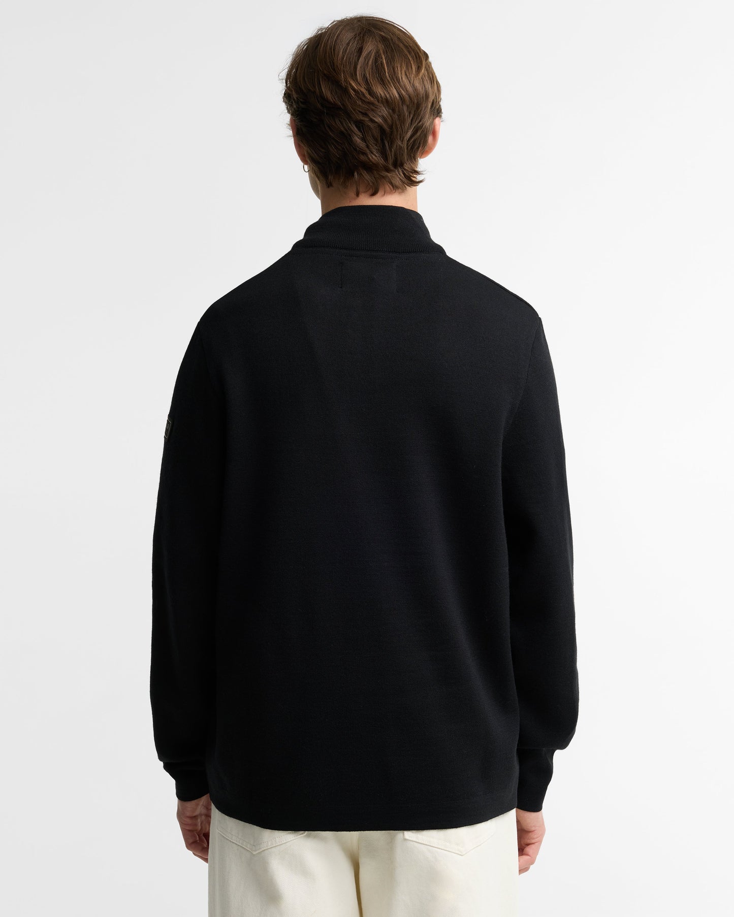 Burley Cotton-Merino Half-Zip Jumper