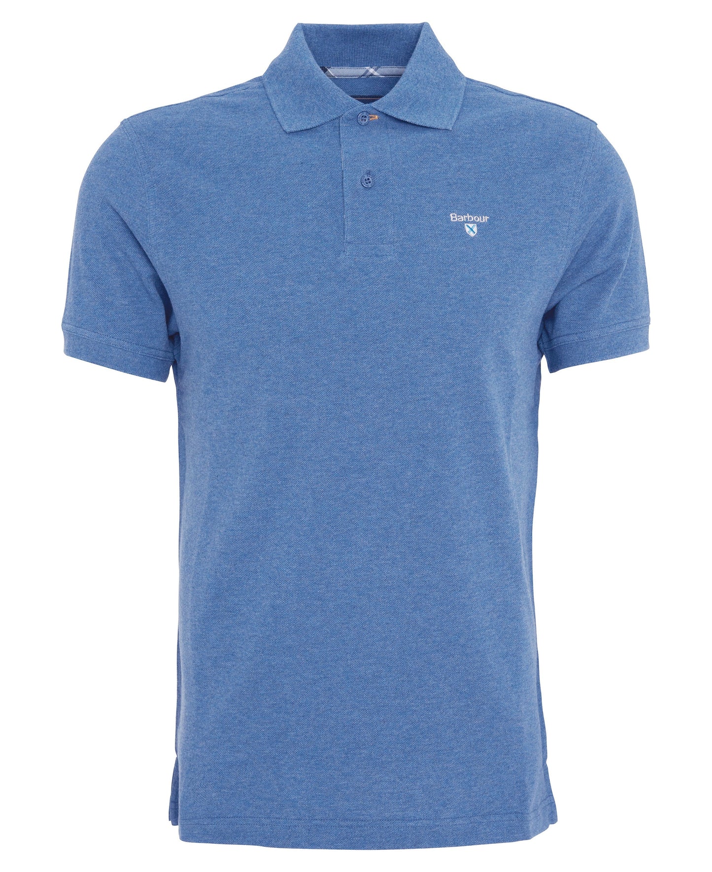 Tartan Pique Polo Top