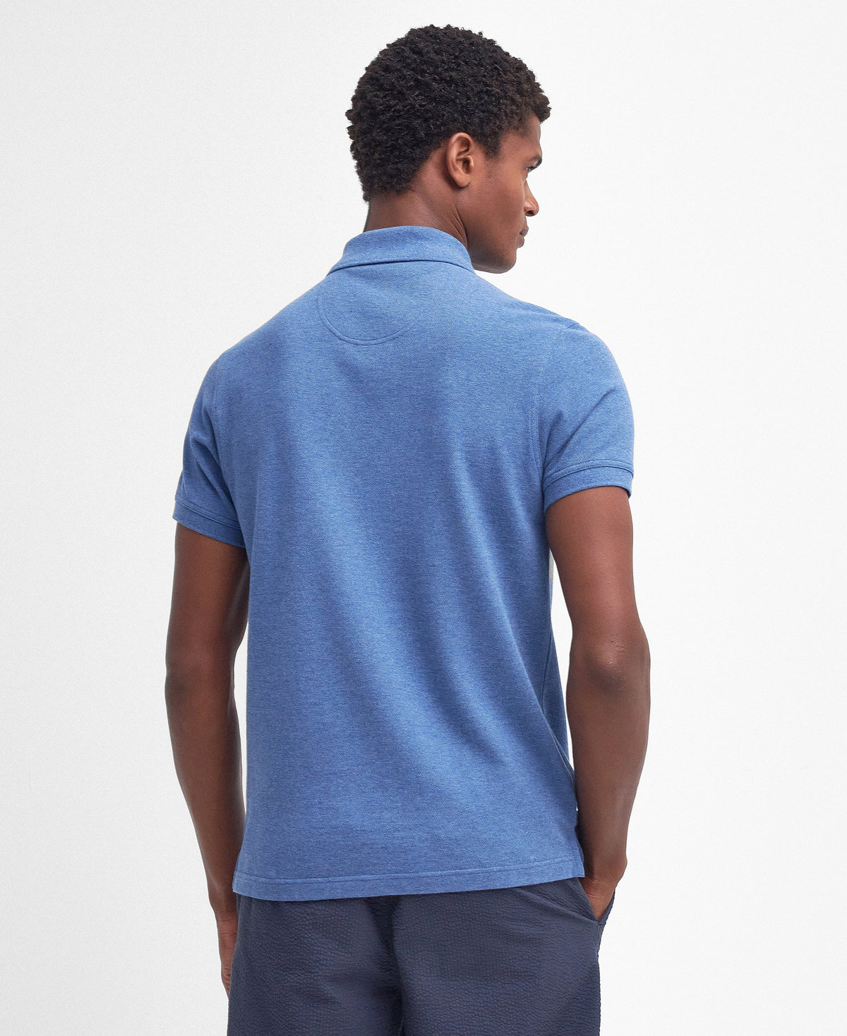 Tartan Pique Polo Top