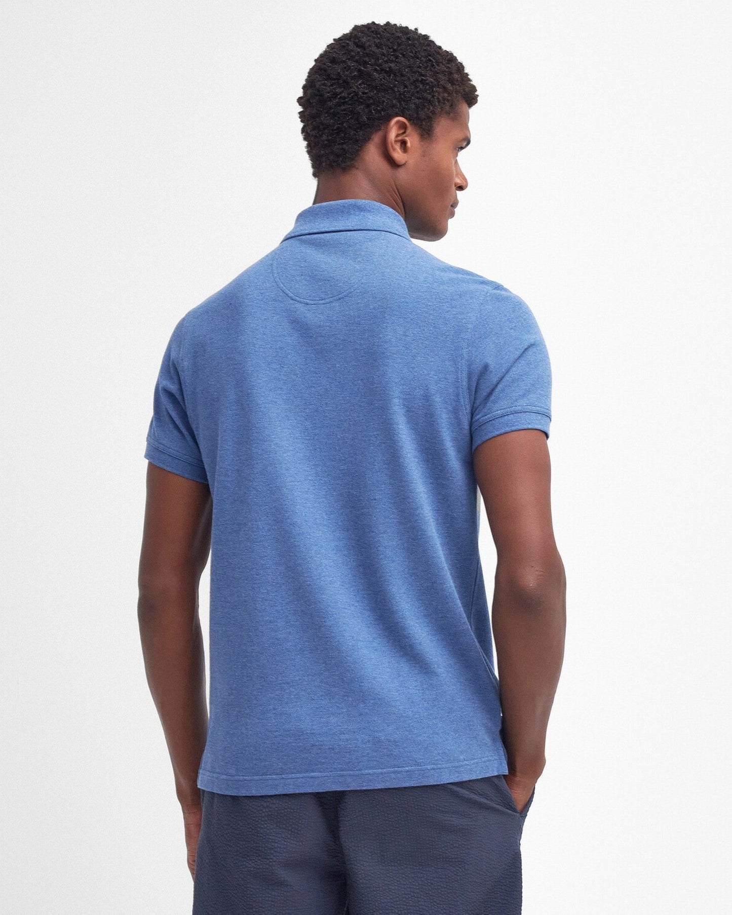 Tartan Pique Polo Top