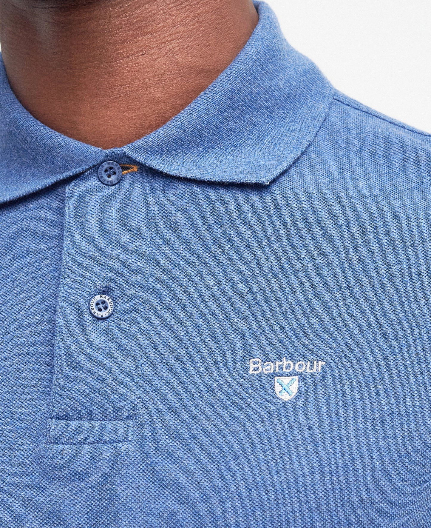 Tartan Pique Polo Top