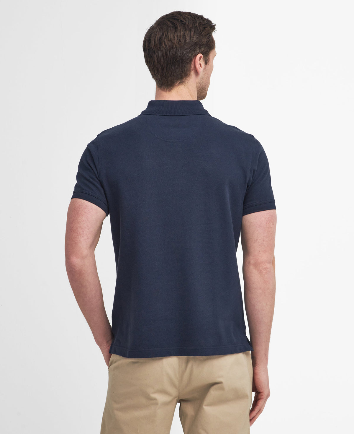 Tartan Pique Polo Top