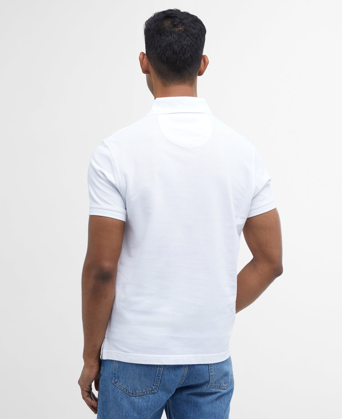 Tartan Pique Polo Top