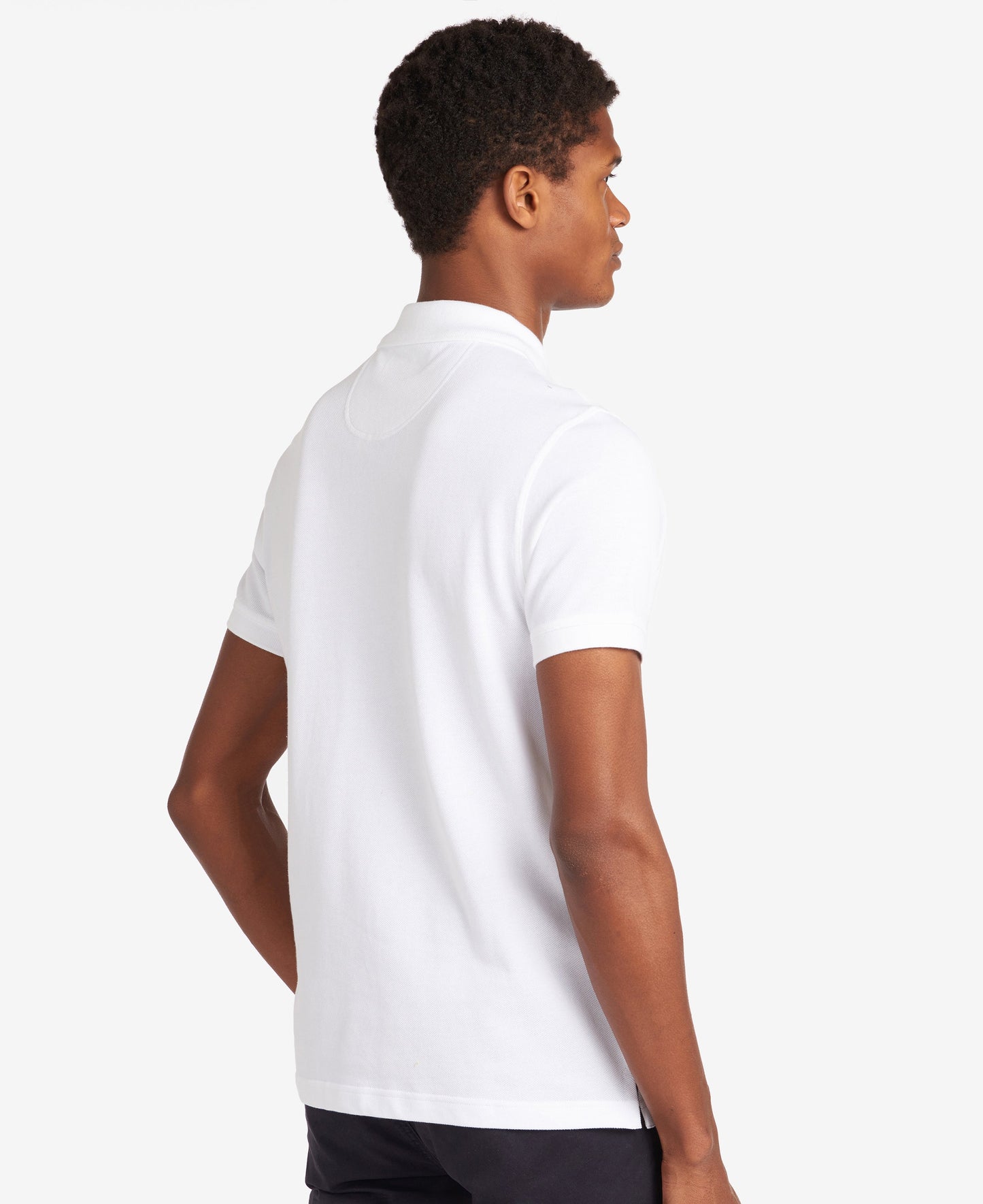 Tartan Pique Polo Top