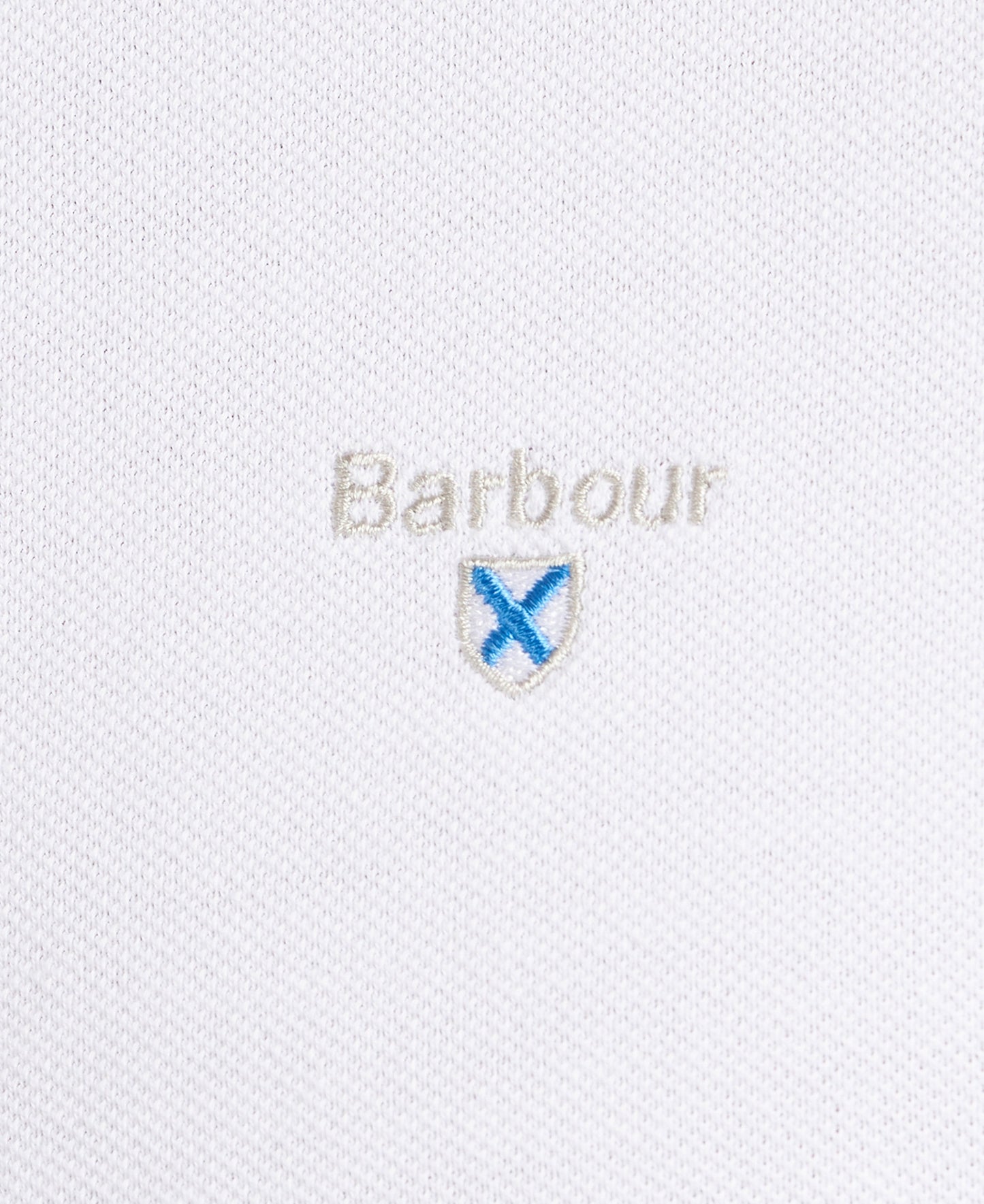 Tartan Pique Polo Top
