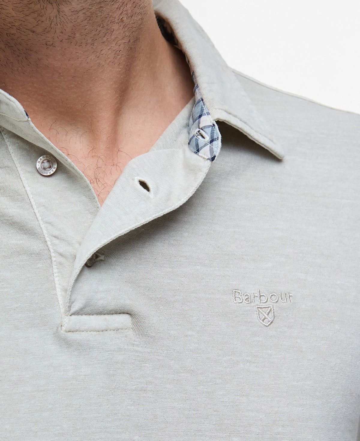 Drayton Linen Tailored Fit Polo Shirt