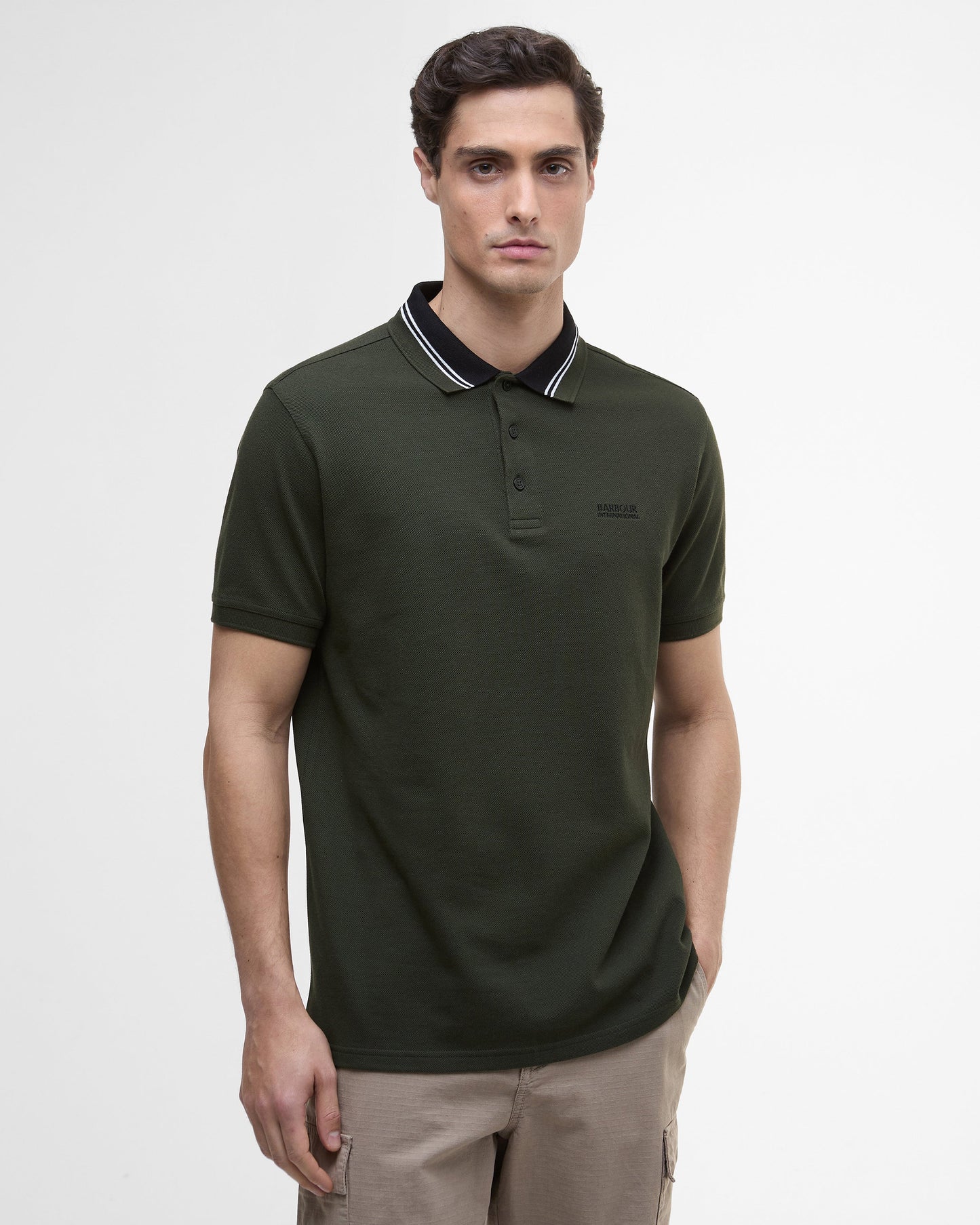 Bruce Tipped Polo Shirt