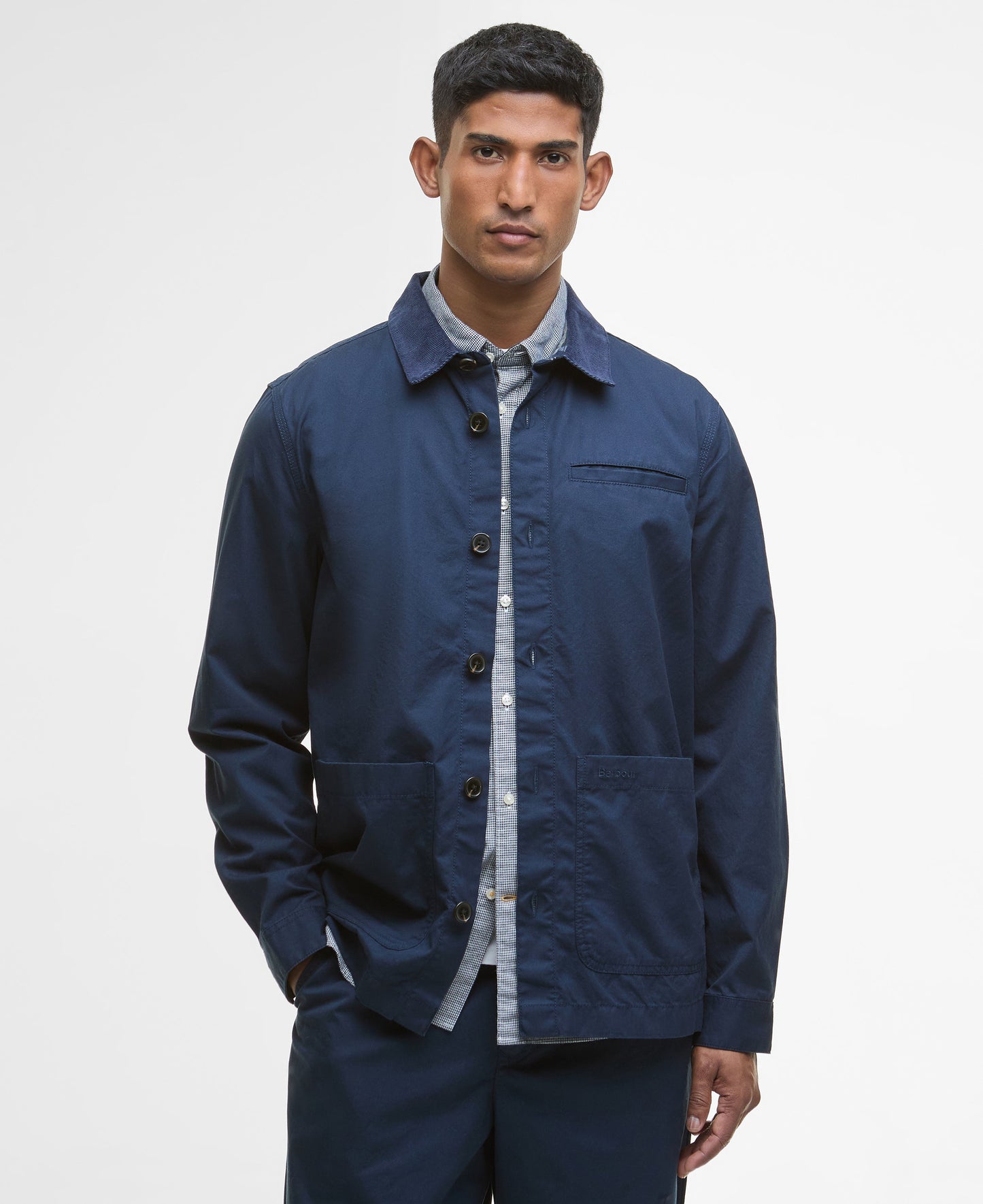 Cole Tailored Fit Poplin Overshirt