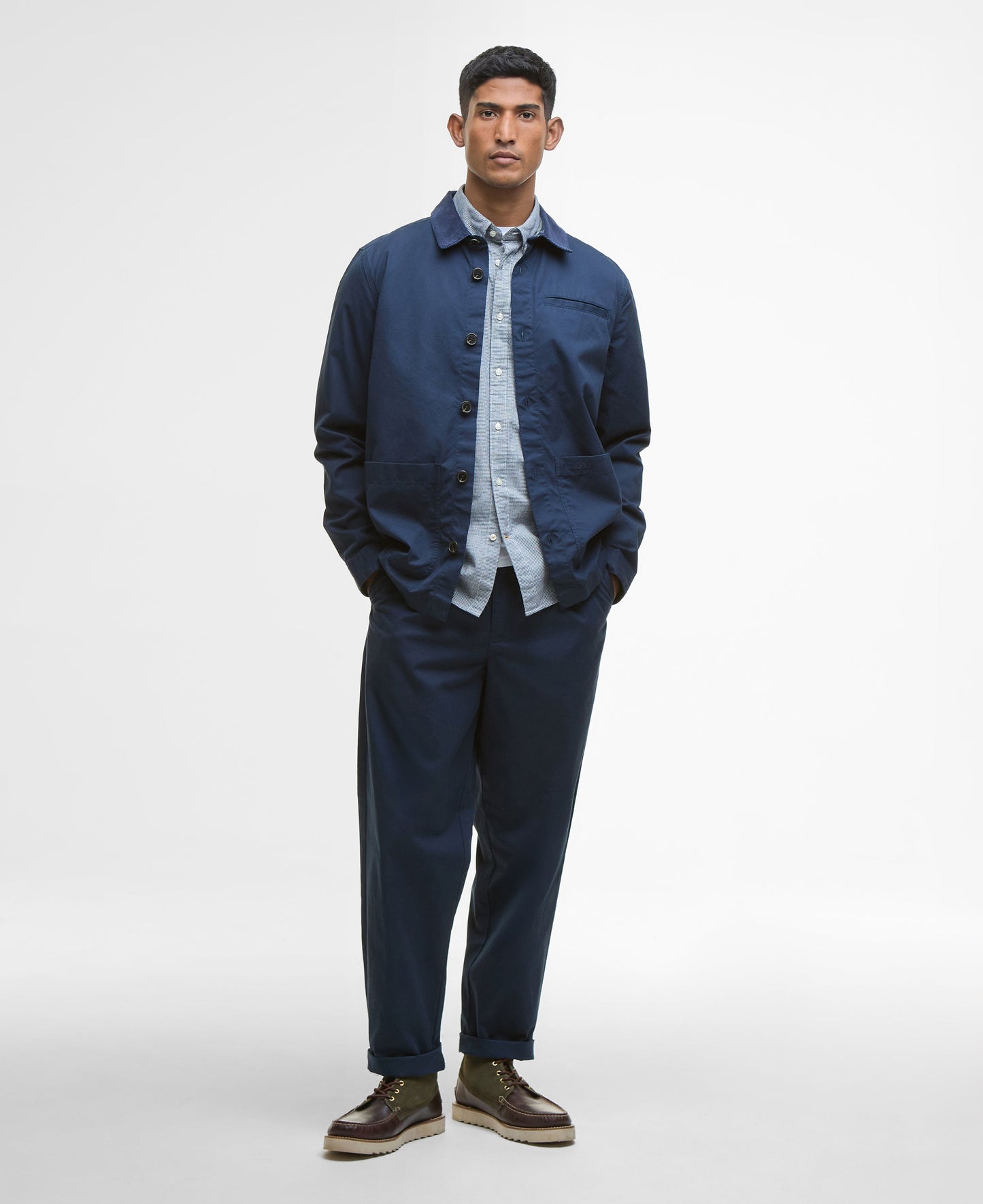 Cole Tailored Fit Poplin Overshirt