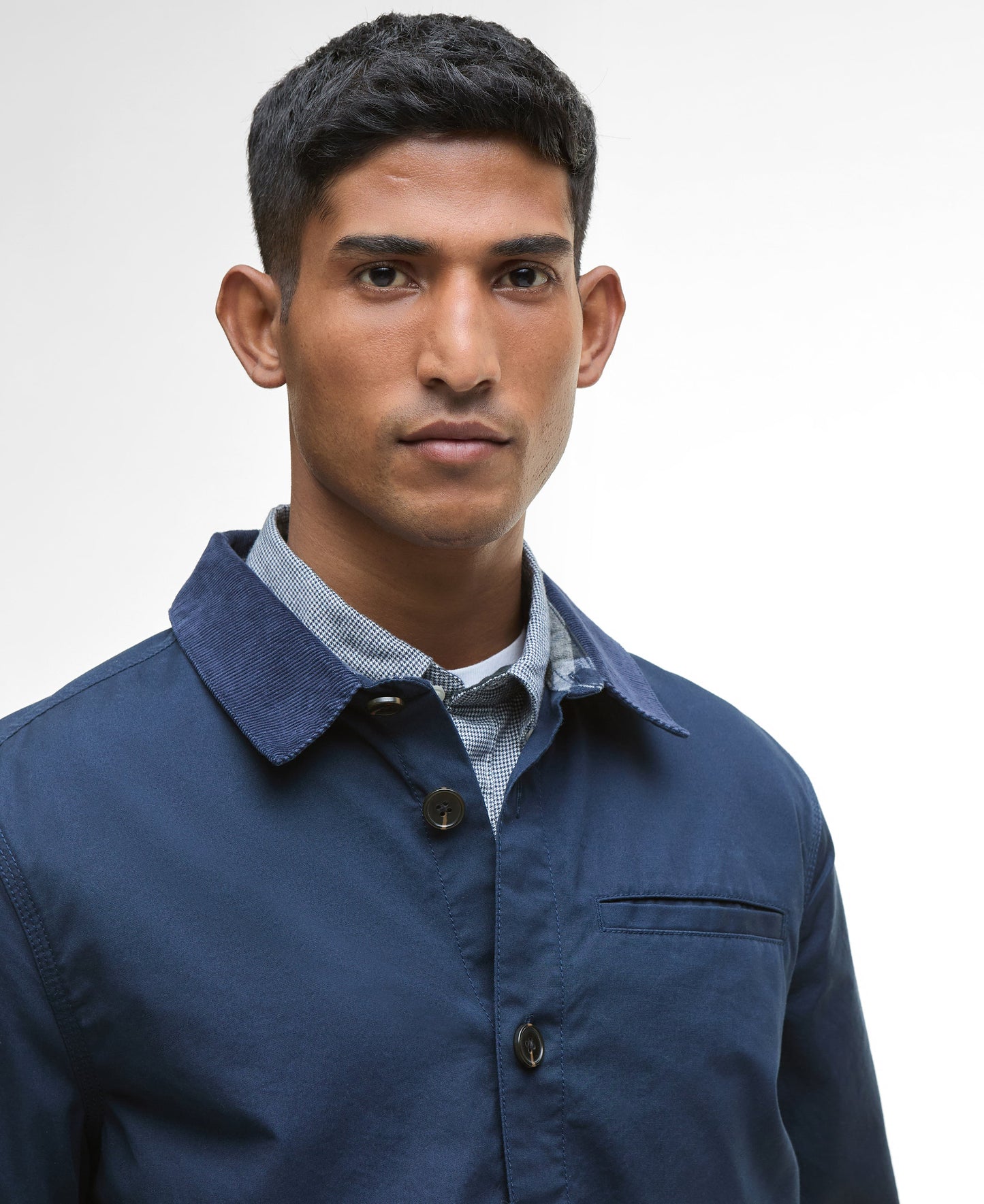 Cole Tailored Fit Poplin Overshirt