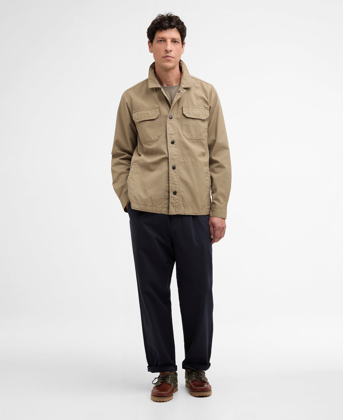 Draftmen Cotton Slub Overshirt