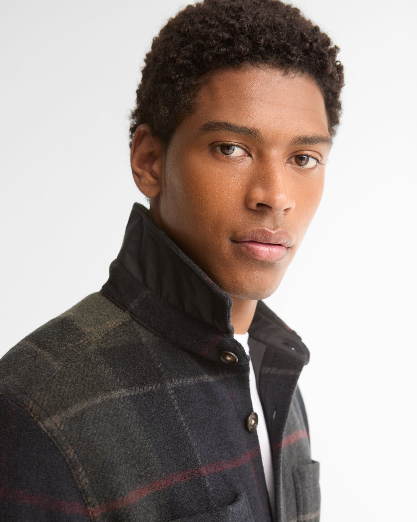 Woodlane Brushed Check Overshirt