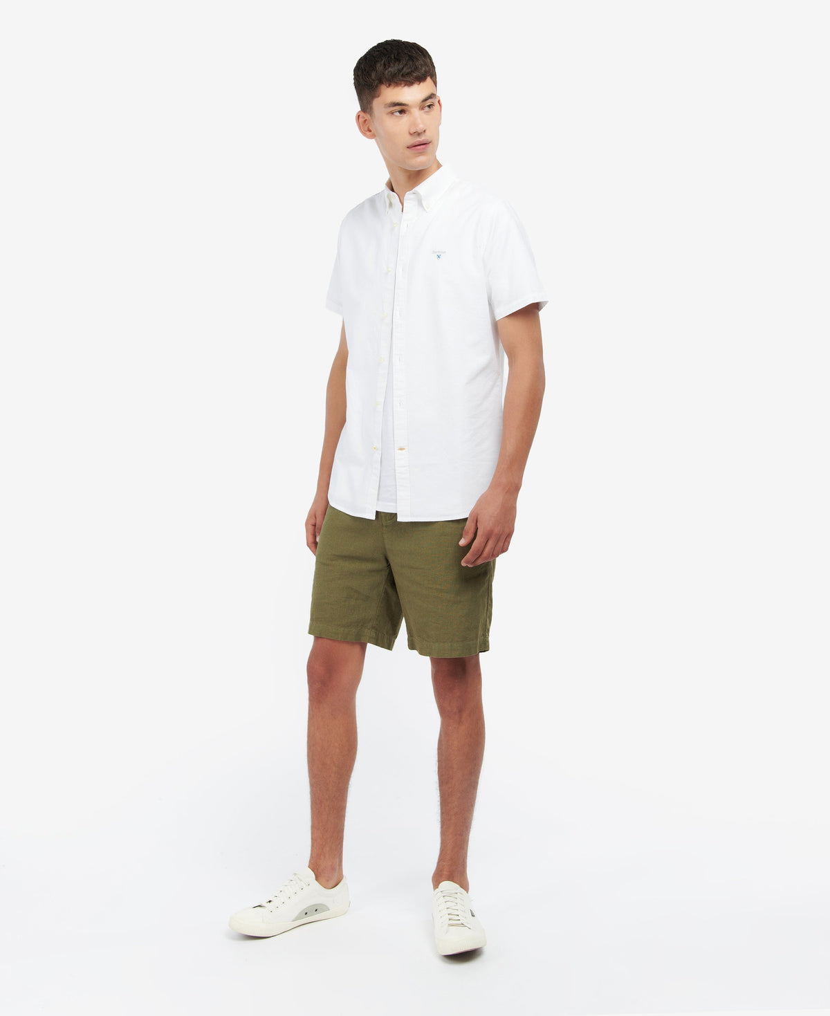 Oxford Short Sleeve Tailored Shirt