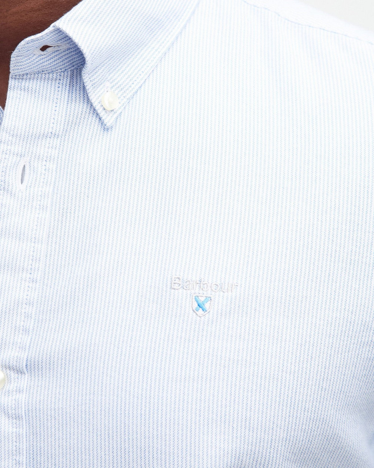 Striped Oxtown Short Sleeve Tailored Shirt
