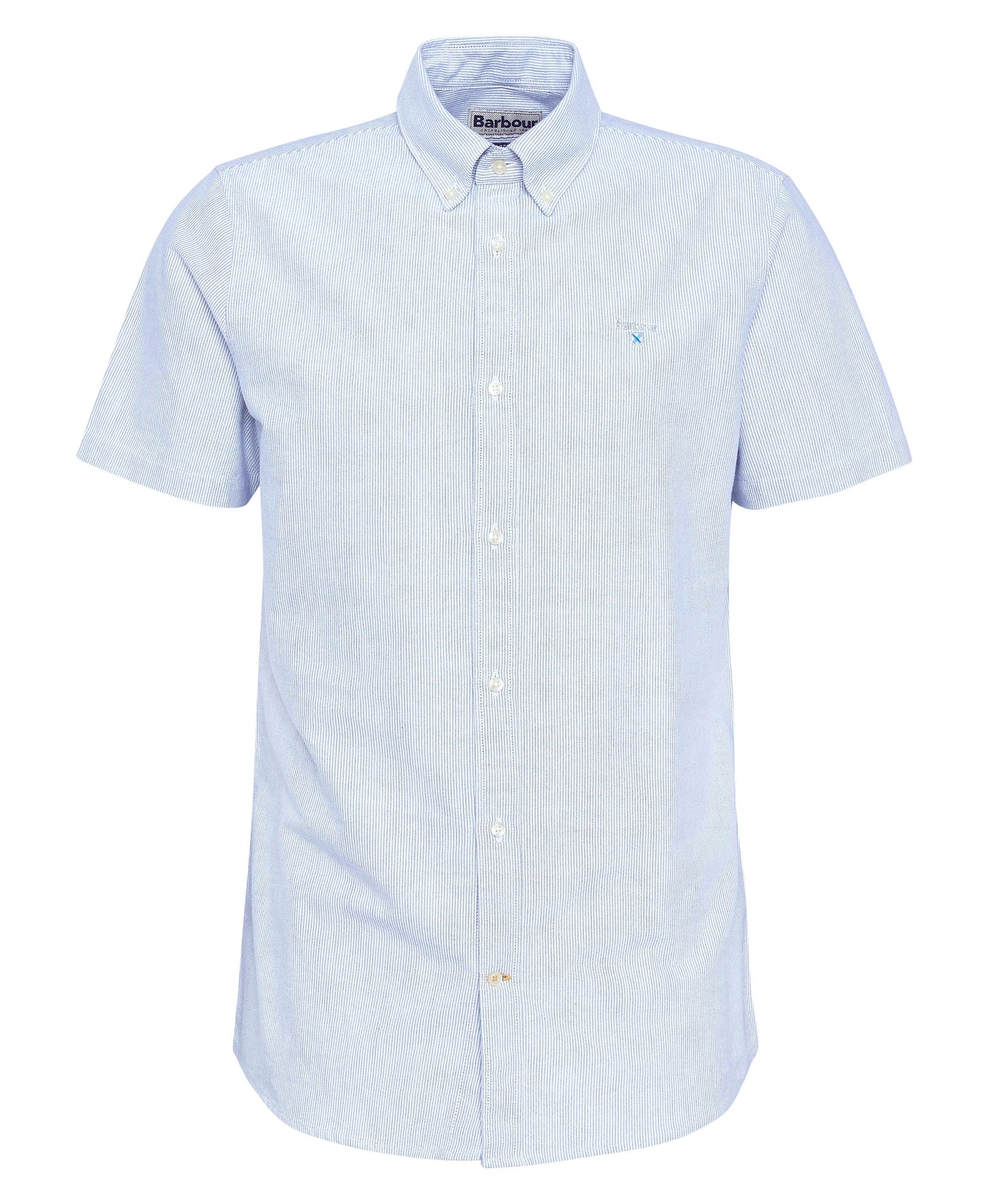 Striped Oxtown Short Sleeve Tailored Shirt