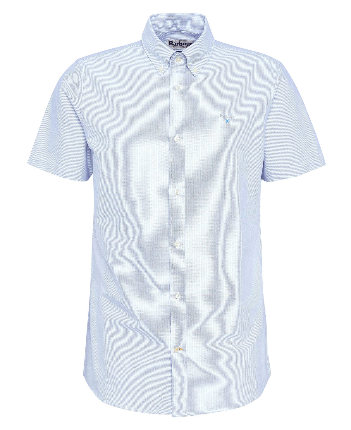 Striped Oxtown Short Sleeve Tailored Shirt