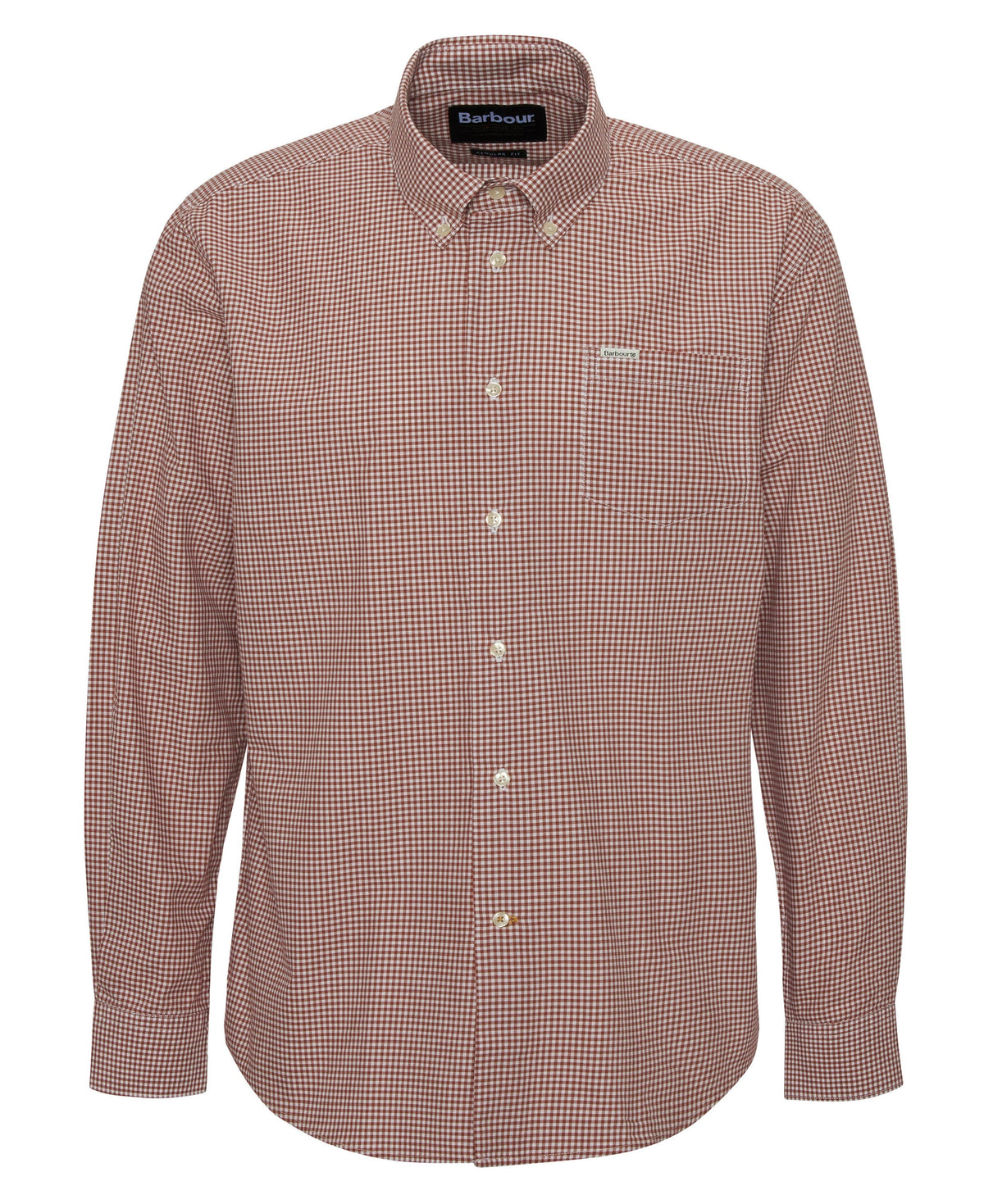 Finwell Gingham Tailored Fit Shirt