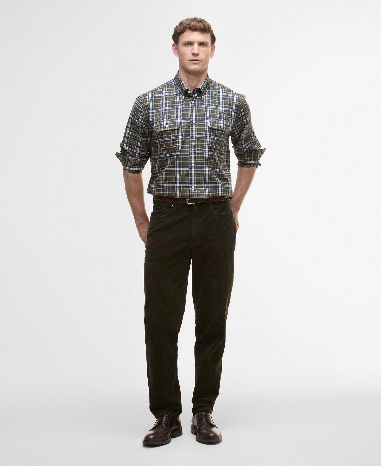 Saldon Thermo Weave Regular Checked Shirt