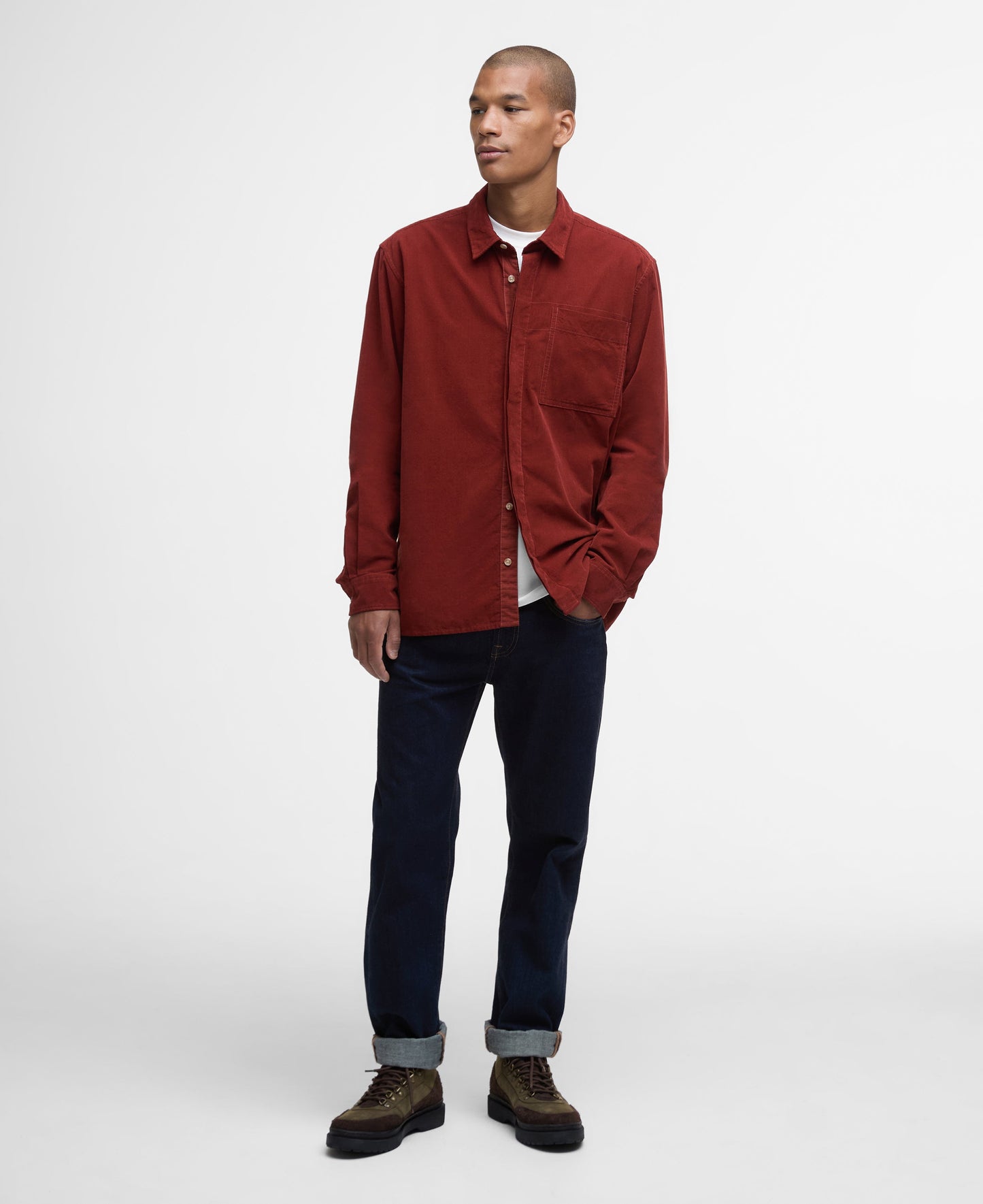 Haltcliff Cord Relaxed Shirt
