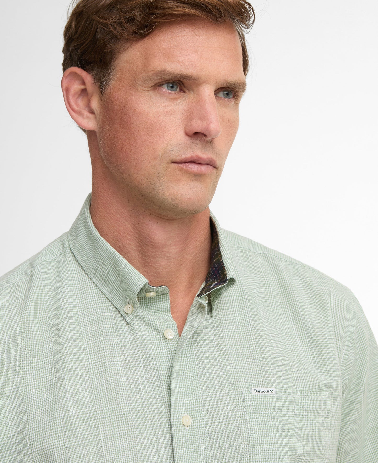 Fleming Linen Blend Regular Short Sleeve Shirt
