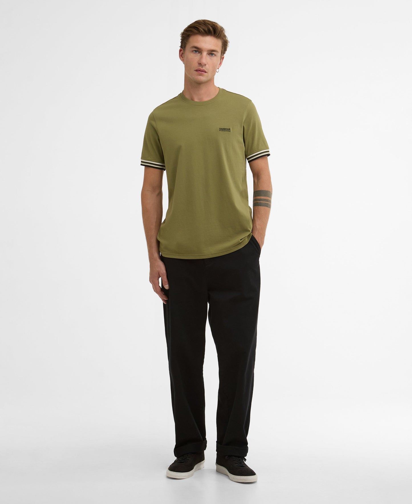 Burnwood Tipped Cuff T-Shirt