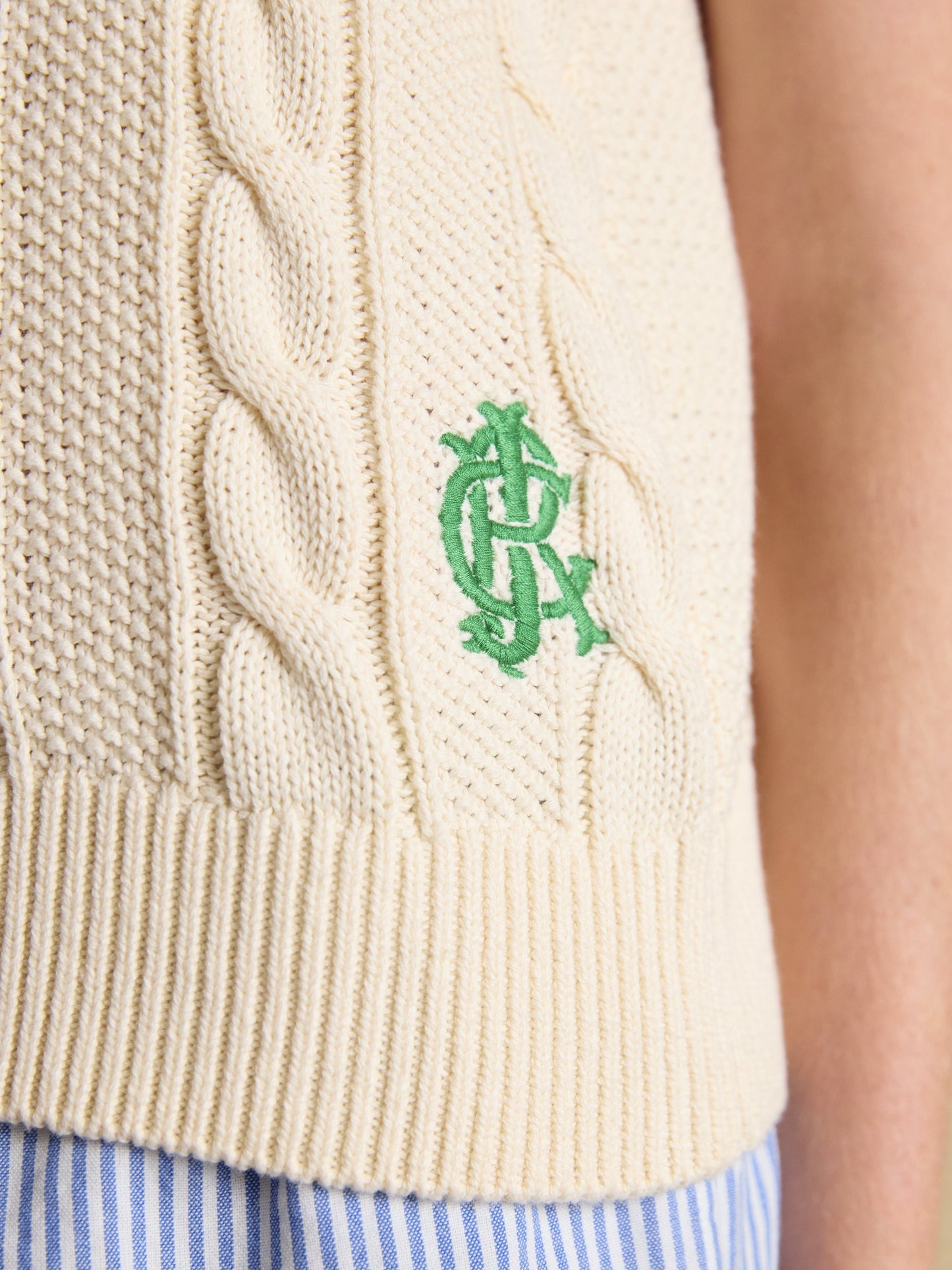 Deuce Sleeveless Knitted Top
