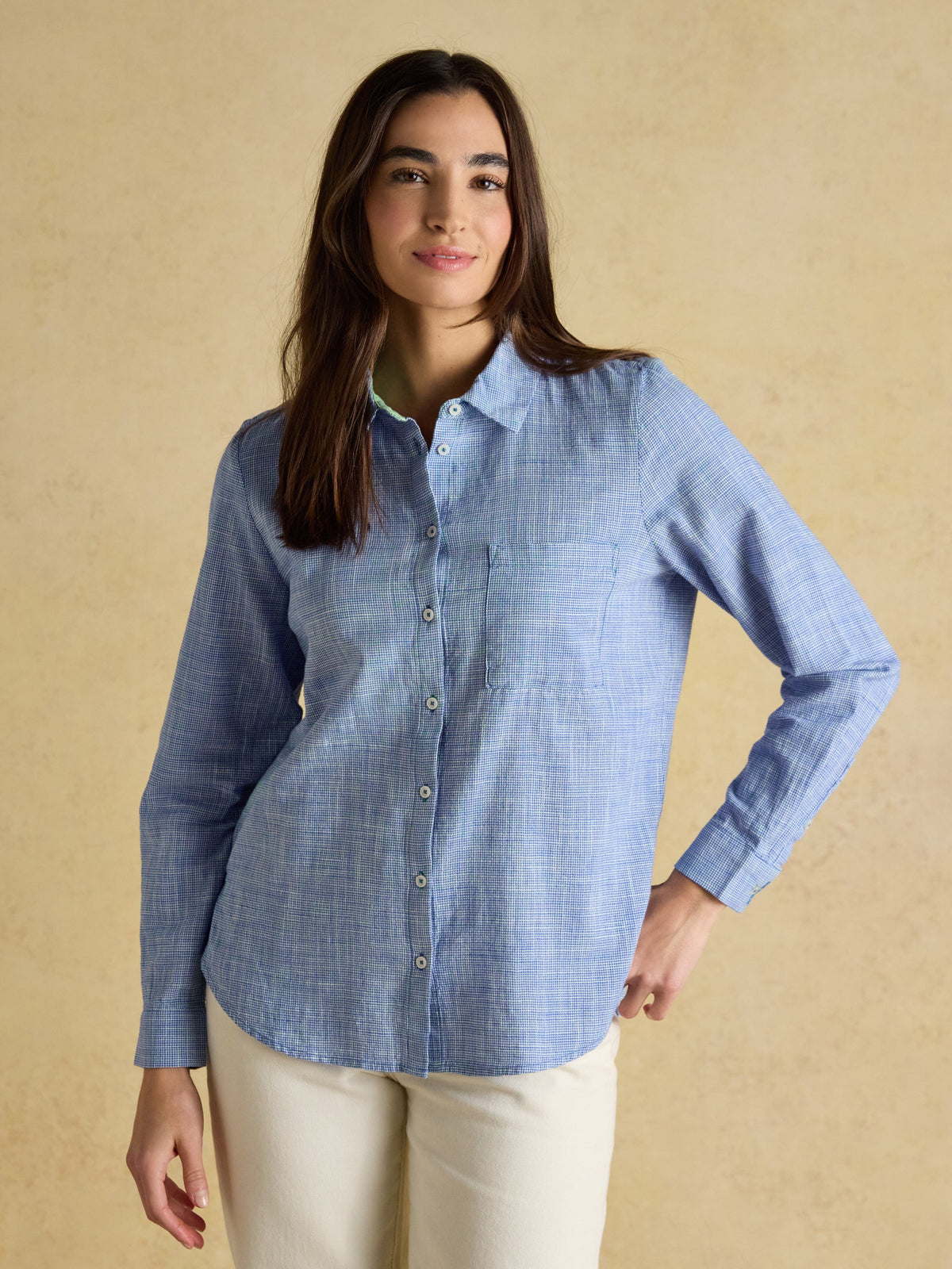 Ida Long Sleeve Cotton Shirt