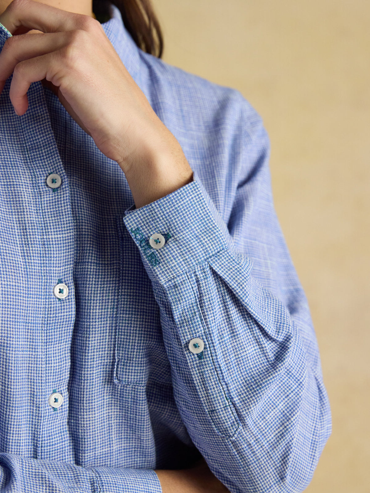 Ida Long Sleeve Cotton Shirt