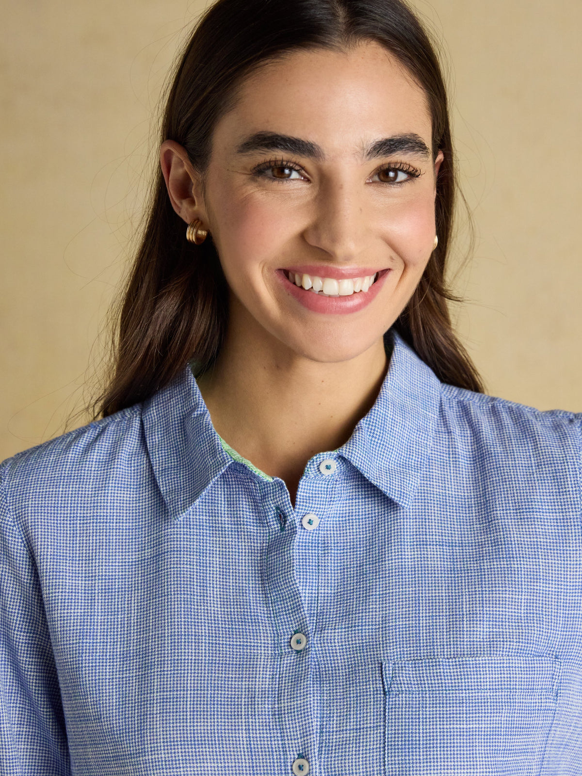 Ida Long Sleeve Cotton Shirt