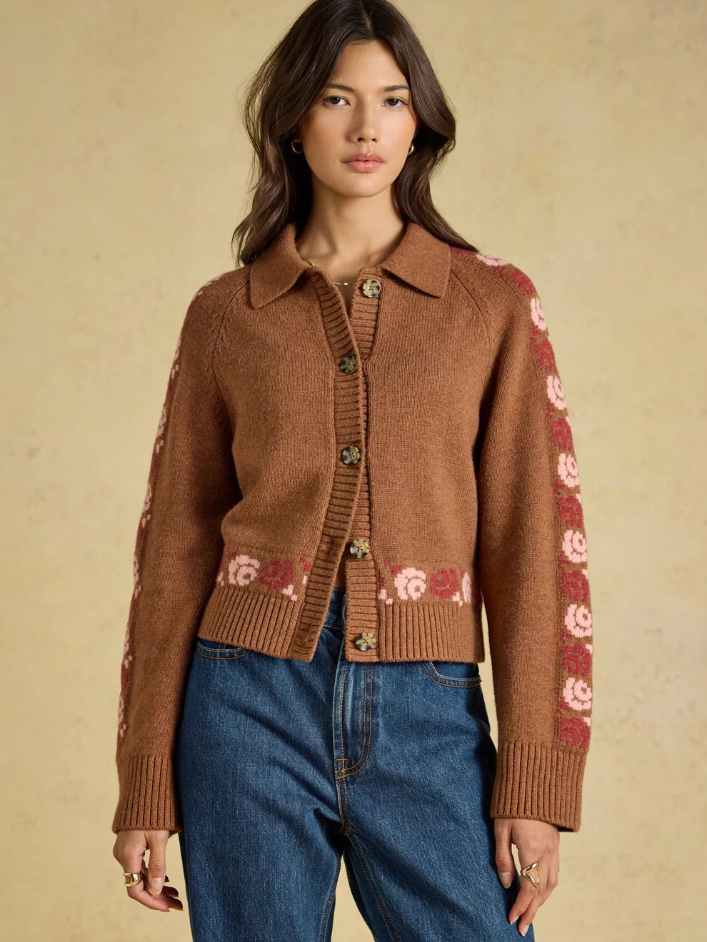 Cowboy Collared Cardigan