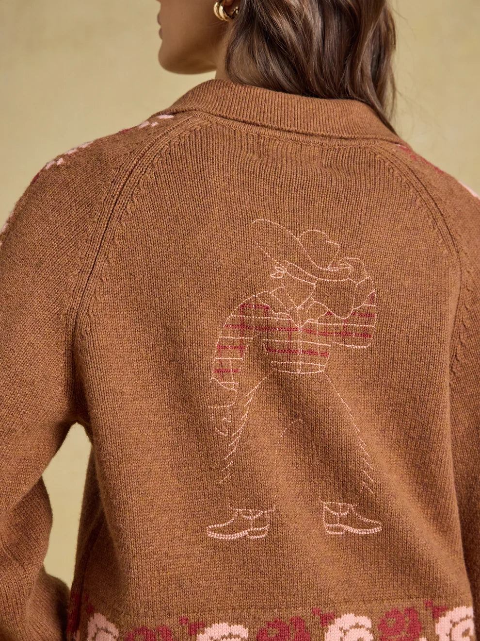 Cowboy Collared Cardigan