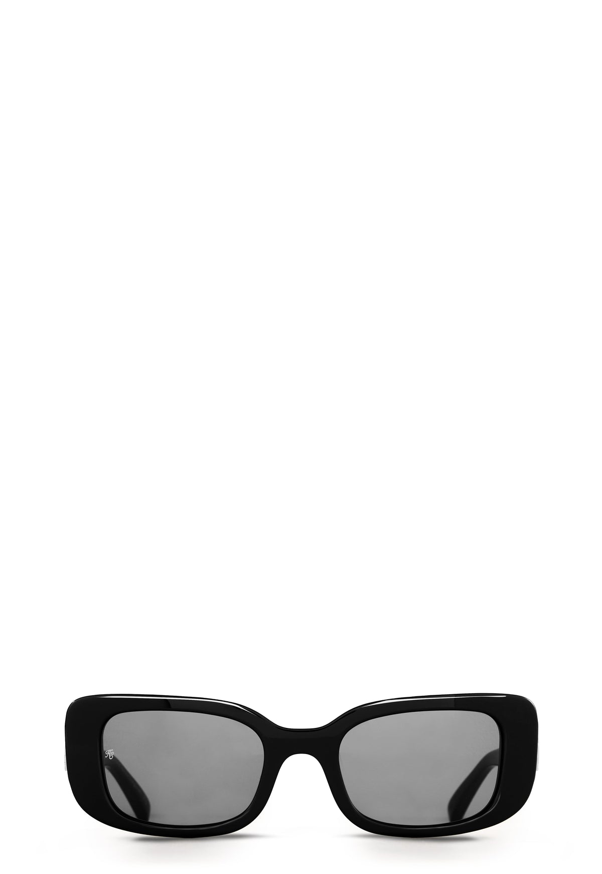 Paris Narrow Sunglasses - Black