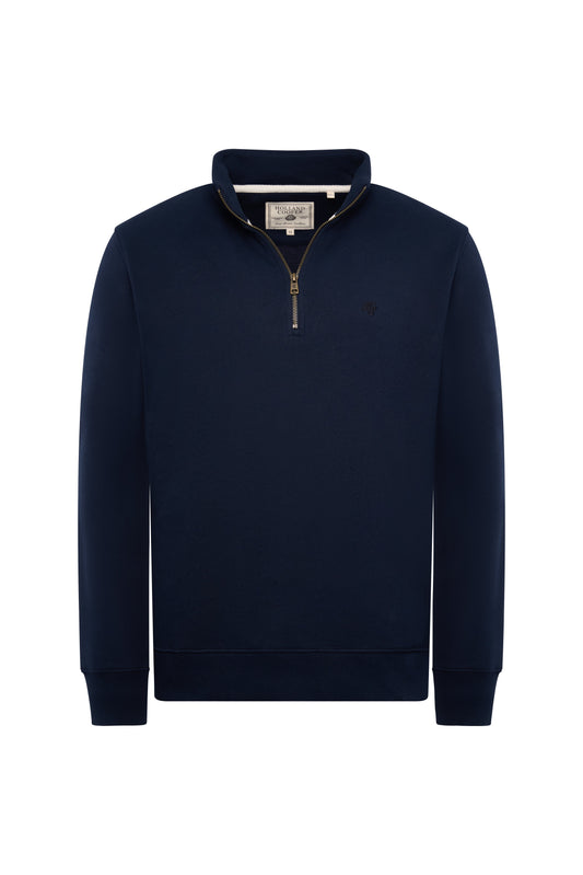Quarter Zip Sweat - Ink Navy