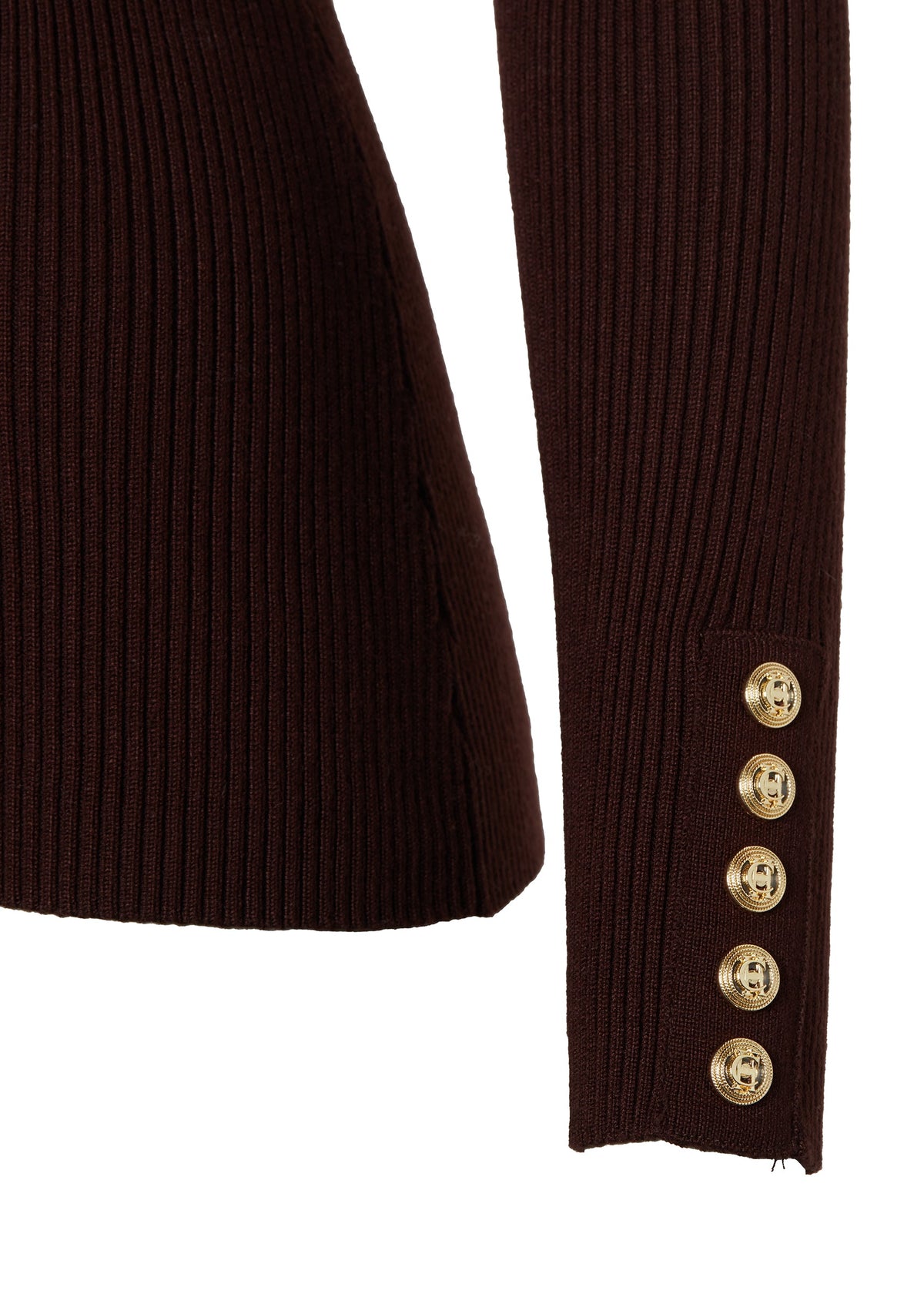 V-Neck Rib Top
