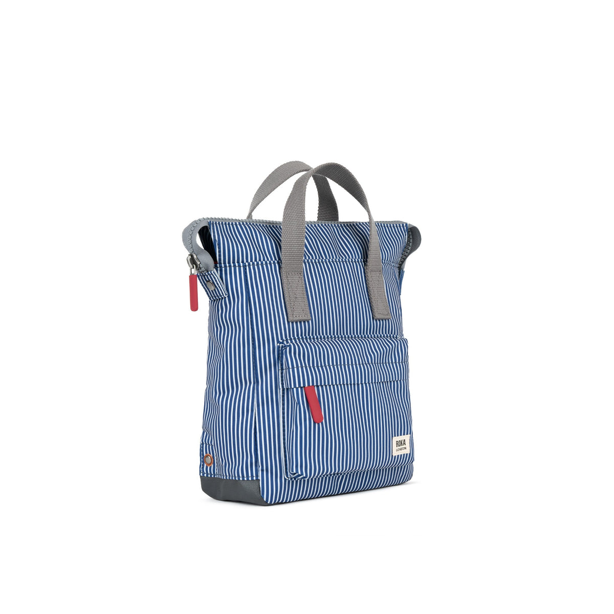Bantry Small Backpack In Blue Hickory Canvas