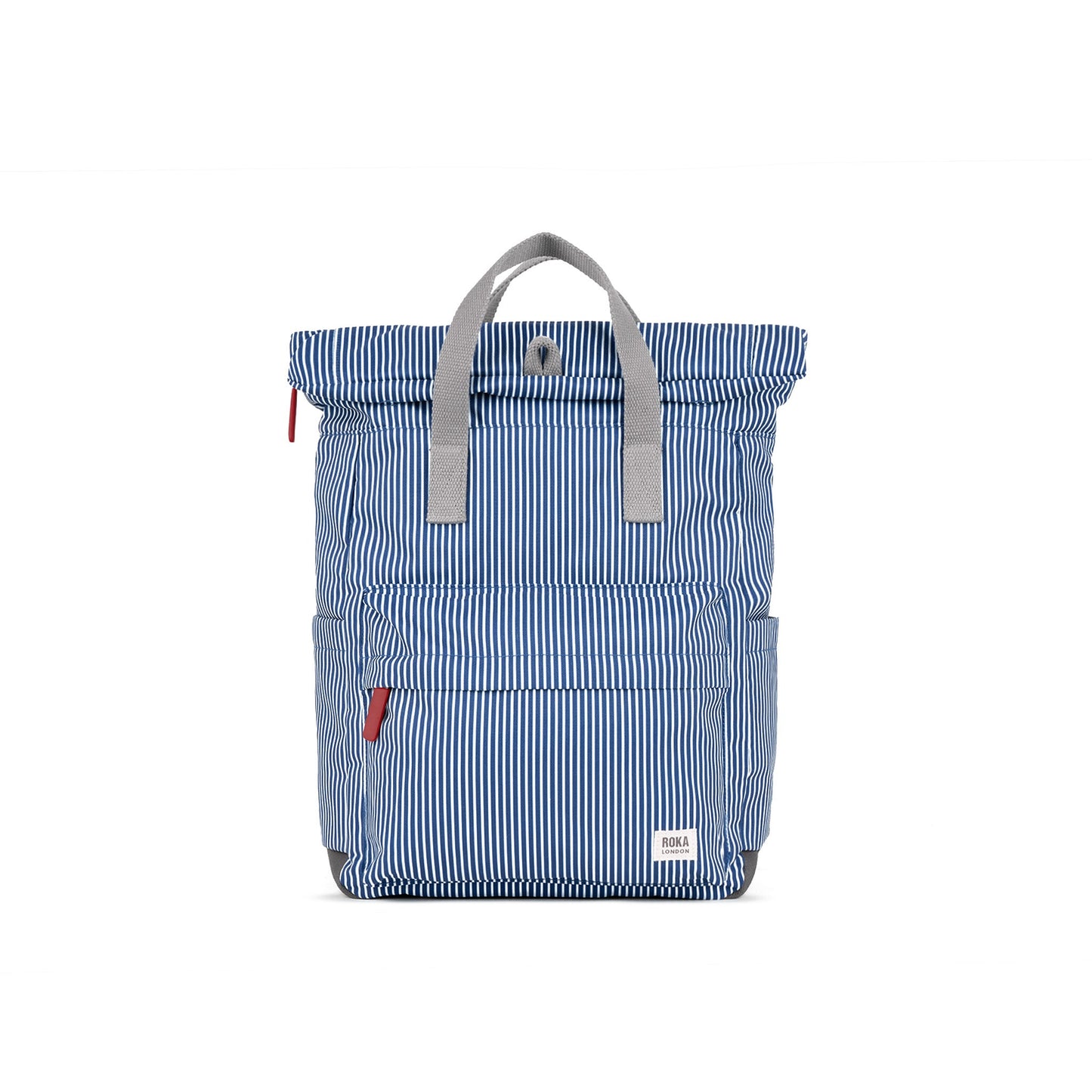 Canfield Medium Backpack In Blue Hickory Canvas