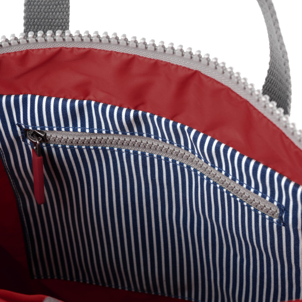 Canfield Medium Backpack In Blue Hickory Canvas