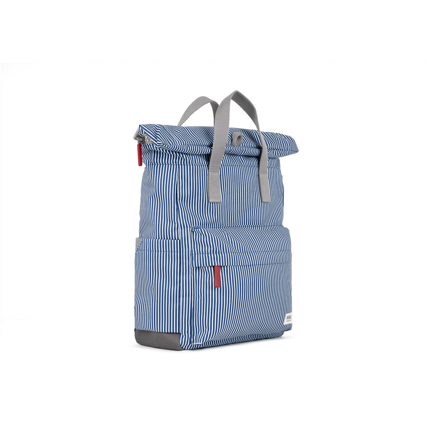 Canfield Medium Backpack In Blue Hickory Canvas