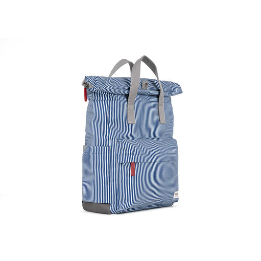 Canfield Medium Backpack In Blue Hickory Canvas