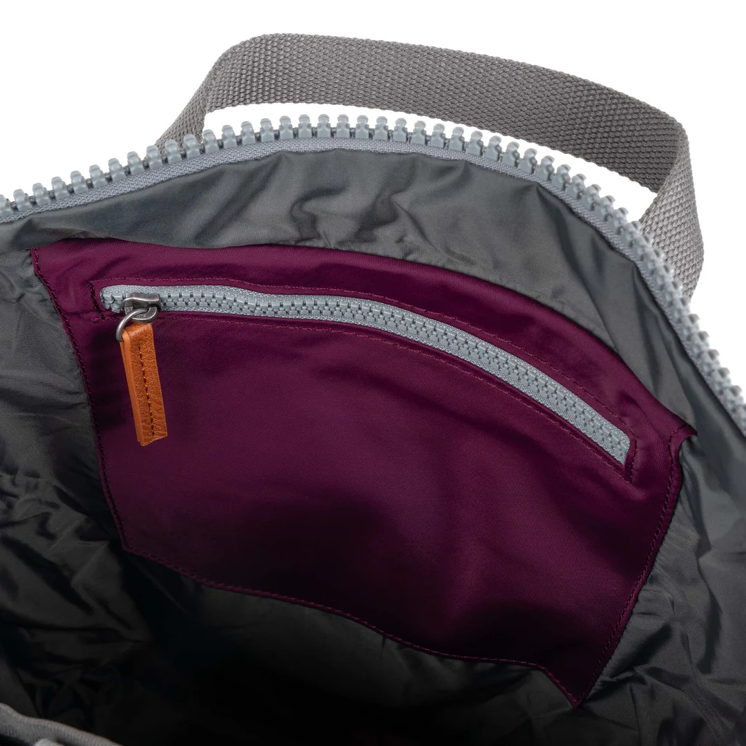 Canfield Roll Top Small Backpack In Royal Burgundy