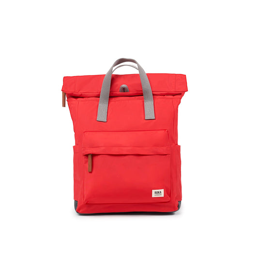 Canfield Roll Top Medium Backpack In Chilli Oil