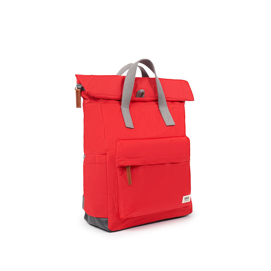Canfield Roll Top Medium Backpack In Chilli Oil