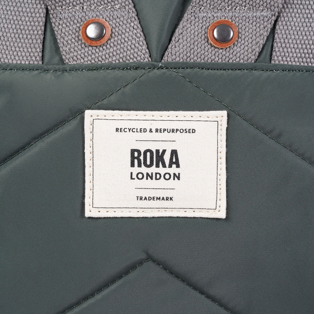 Canfield Roll Top Small Backpack In Thyme