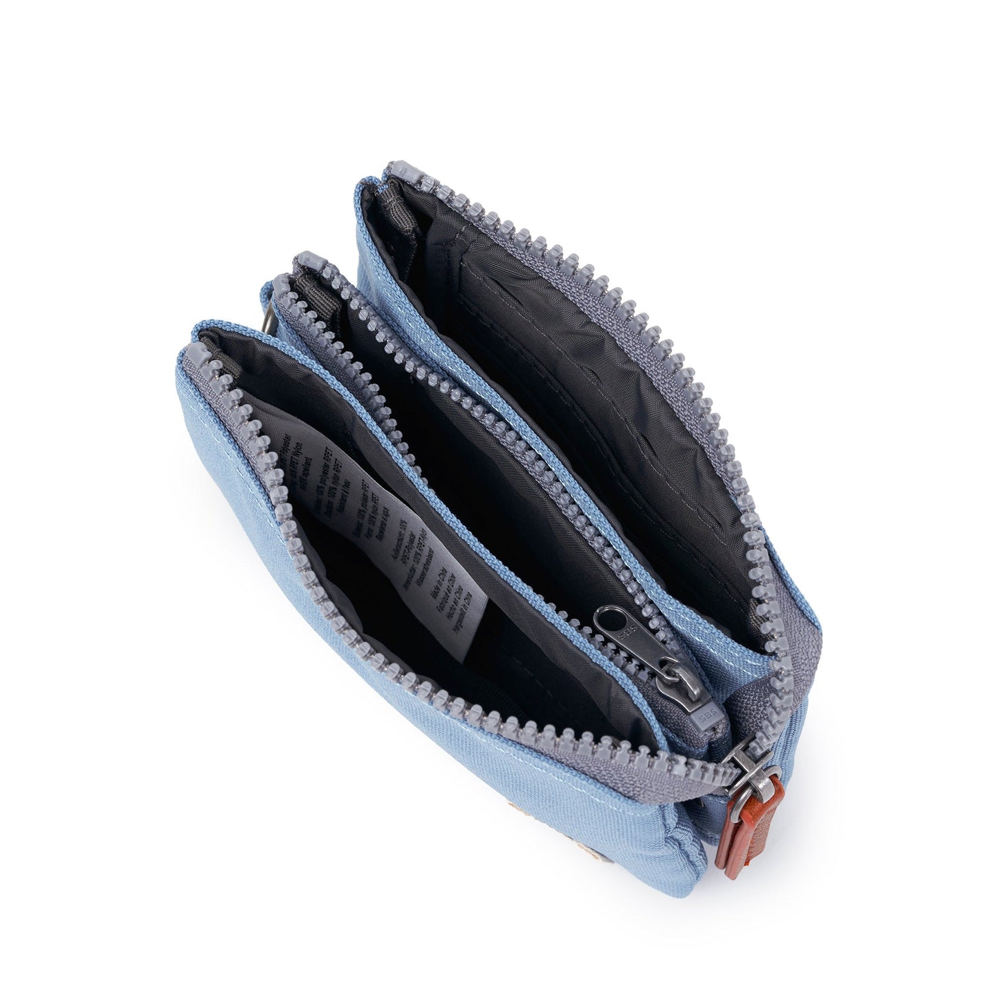 Carnaby Small Wallet In Retro Blue Canvas
