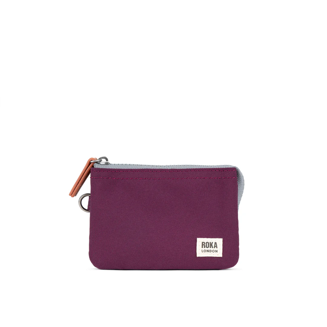 Carnaby Small Wallet In Cherry Lacquer