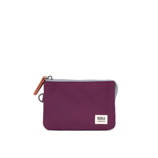 Carnaby Small Wallet In Cherry Lacquer