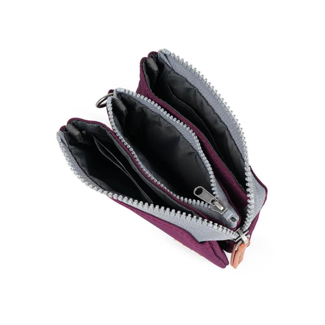 Carnaby Small Wallet In Cherry Lacquer